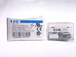 EATON D7PR41A 4PDT POWER RELAY W/LED 120VAC COIL