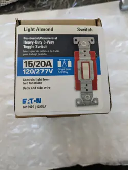 SWITCH 1223LA-BX-LW LIGHT