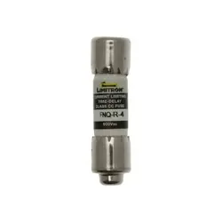 EATON BUSSMANN FNQ-R-4 CC CLASS, TIME-DELAY, 4A, 600V AC, NON-INDICATING