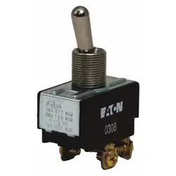 EATON XTD2D2A TOGGLE SWITCH, SPDT, 10A AT 277V, SCREW