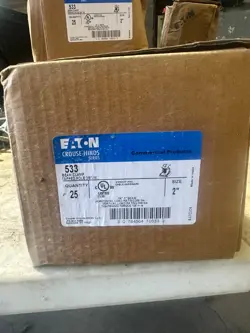 EATON 533 BEAM CLAMP TAPPED HOLE 3/8  W565