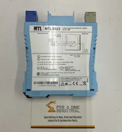 MEASUREMENT TECHNOLOGY LTD EATON MTL5522 SOLENOID ALARM DRIVER