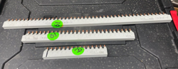 LOT OF 3 PIECES Z-BB/UL25/3P1MU/57 171133 EATON PHASE BUSBAR 3-PHASE NEW