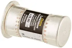EATON BUSSMANN JJS-60, 60AMP 600V FAST BLOW CLASS T CYLINDRICAL FUSE