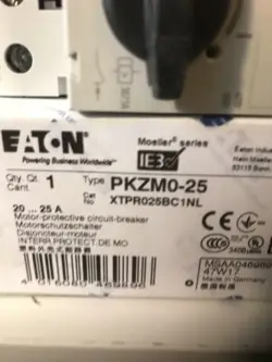 EATON *NEW* PKZM0-25