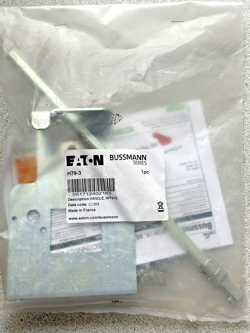NEW EATON BUSSMANN H79-3 NFPA THROUGH-THE-DOOR HANDLE KIT, NFPA-79 HANDLE