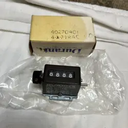 NEW DURANT 4-X-7-1-R-AC EATON COUNTER 40270-401 NOS ORIGINAL BOX