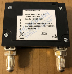 EATON AM1S-Z1054-1W SHORTING LINKS AMP 100 MAX V125DC