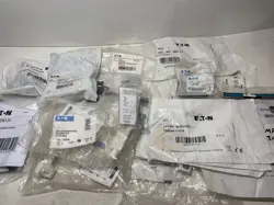 LOT OF EATON PARTS M22-LED230-G, M22-LED-R, M22-KC10, M22-DL-W, QL1HT, BRHDK125