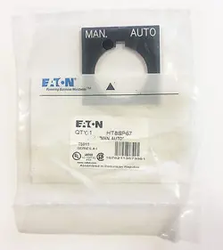 EATON HT8SP67 LEGEND PLATE 