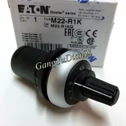 1PCS NEW FOR EATON M22-R1K PA6-GF30 POTENTIOMETER