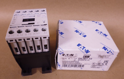 EATON DILM7-10 XTCE007B10D XT IEC CONTACTOR , 550/600V  50/60HZ , MOELLER SERIES