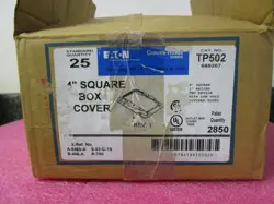 4″ SQUARE BOX