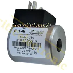 NEW 1PCS EATON VICKERS 300AA00081A SOLENOID VALVE COIL 12VDC FREE SHIP