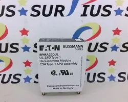 NSSP EATON BUSSMANN SERIES BPMA230UL UL SPD TYPE 1 REPLACEMENT MODULE