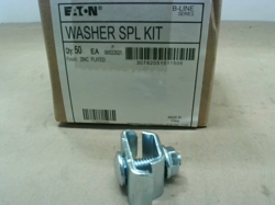 EATON B-LINE WASHER SPL KIT (50 PCS) ZINC PLATED - NEW IN BOX