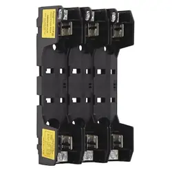 EATON BUSSMANN RM60030-3CR OPEN FUSE BLOCK, R UL CLASS, 3 POLES, 0 TO 30A AMP