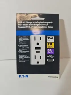 RECEPTACLE #TRUSBAC15 BRAND