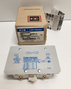 NEW IN BOX! EATON CUTLER-HAMMER FREEDOM SERIES AUXILIARY CONTACT C320KGS31