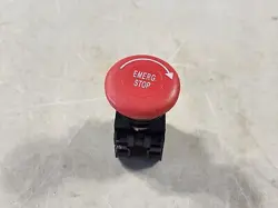 EATON CUTLER-HAMMER EMERGENCY STOP SWITCH ASSEMBLY W/ CONTACT BLOCK E22BR1