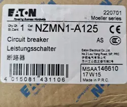 NEW EATON NZMN1-A125 CIRCUIT BREAKER