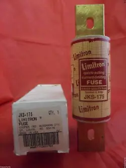 EATON BUSSMANN JKS-175, 175AMP 600V FAST BLOW CLASS J CARTRIDGE BLADE FUSE