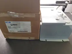 EATON ELC03B2A4A LIGHTING CONTACTOR W/ENCLOSURE.