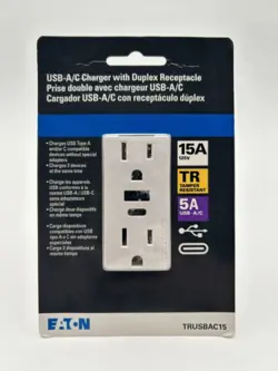 RECEPTACLE TRUSBAC15 BRAND