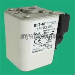 ONE NEW EATON BUSSMANN FUSE 170M3394 200A 1250V