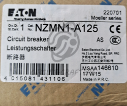 1PCS NEW IN BOX EATON NZMN1-A125 CIRCUIT BREAKER