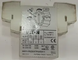1 USED EATON NHI11-PKZ0/XTPAXSA11 SIDE MOUNT AUXILLARY CONTACT ***MAKE OFFER***