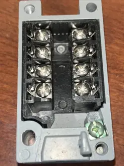 EATON CUTLER HAMMER, E50RB, LIMIT SWITCH COMPONENT, DOUBLE POLE SURFACE MOUNT