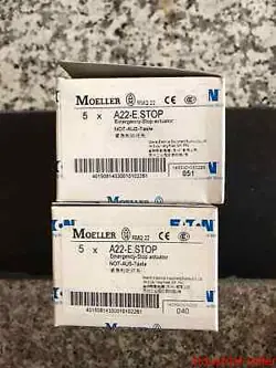 1PCS A22-E.STOP HEADER EATON   FAST  SHIPPING