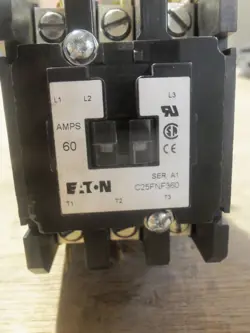 NEW EATON C25FNF360 SERIES A1 60 AMP CONTACTOR