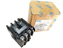 EATON C25DNY155TL 50 AMP DEFINITE PURPOSE CONTACTOR 3 POLE 24VAC COIL NEW IN BOX