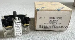 NEW EATON CUTLER-HAMMER PB1B 9084A18G02 NORMALLY CLOSED NC 600V CONTACT BLOCK