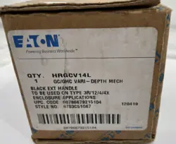 EATON / CUTLER HAMMER HRGCV14L VARI-DEPTH DISCONNECT - NEW!