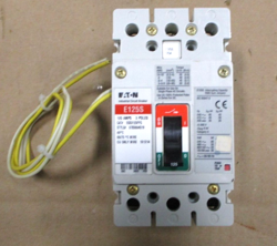 EATON E125S EGS3125FFG INDUSTRIAL CIRCUIT BREAKER 125 AMPS  A7753ISU