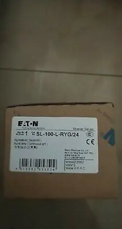 1PC   NEW  SL-100-L-RYG/24 EATON MOELLER