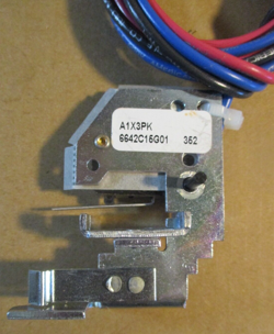 CUTLER HAMMER A1X3PK EATON AUXILIARY SWITCH 6642C15G01