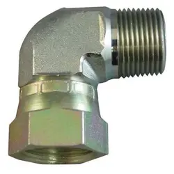 EATON AEROQUIP 2250-6-8S ADPT,MNPT-FJIC,3/8-18,3/4-16,EL