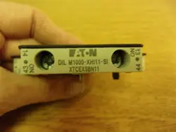 EATON XTCEXSBN11 AUXILIARY CONTACT BLOCK *FREE SHIPPING*