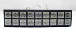 EATON MSC M24317/8-34 ILLUMINATED PUSHBUTTON SWITCH MULTISTATION