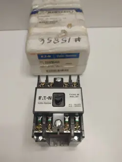 NEW OLD STOCK! EATON CUTLER-HAMMER 4N.O. 120V COIL CONTROL RELAY D26MR40A
