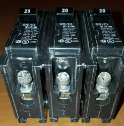 EATON 20A TYPE C120 HACR TYPE LOT 3 FREE SHIPPING