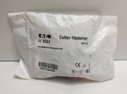 NEW OLD STOCK! EATON CUTLER-HAMMER 40MM RED MOMENTARY MUSHROOM PUSH BUTTON E22L2