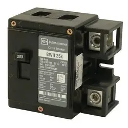 EATON BW2200 200A 2-POLE PLUG-ON CIRCUIT BREAKER, 120/240V, 10 KAIC