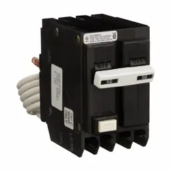 EATON GFTCB260 60A SELF-TEST GFCB, 120/240VAC, 2-POLE, 10KA INTERRUPT