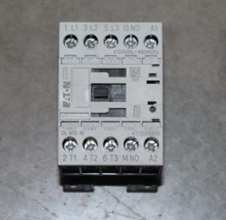 EATON XTCE012B10 3 POLE, 12 AMP AC-3 (20 AMP AC-1) CONTACTOR RATED 5 H.P. @ 230V