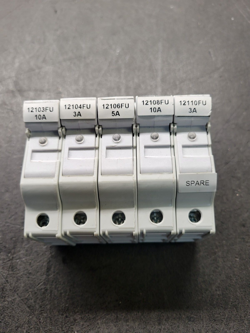 EATON FUSE HOLDER CHCC FUSE HOLDER W/COOPER BB1P100M57.   BANK OF 5.